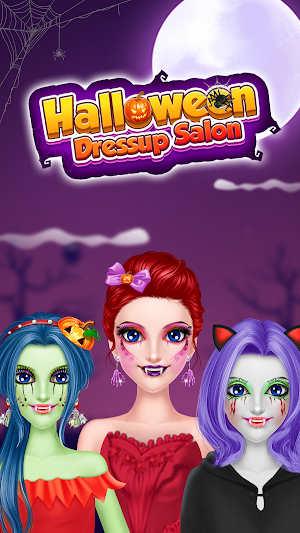 Halloween Day Makeup & Dressup Screenshot 0
