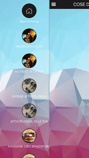 COSE DA NON FARE Screenshot 3
