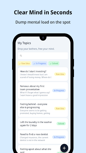 Bother Bin: Brain Dump & Track Screenshot 0