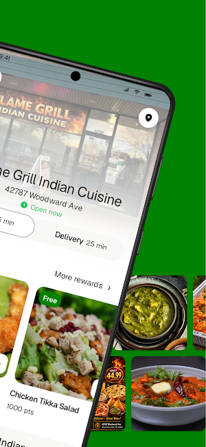 Flame Grill Indian Cuisine Screenshot 1