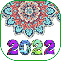 Mandala Coloring Book 2022