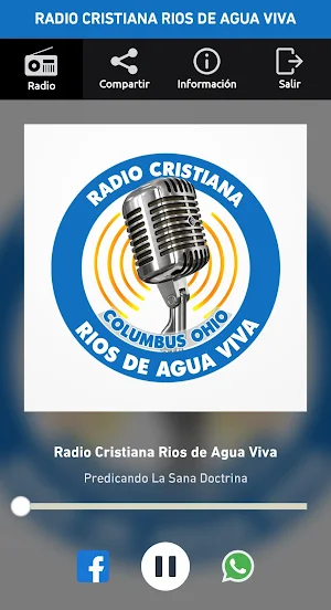 Radio Cristiana Rios de Agua Viva Screenshot 0