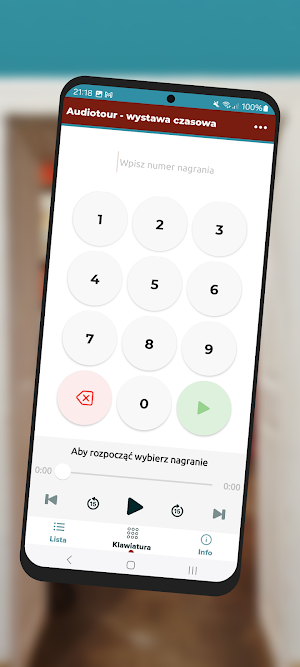 Audiotour - wystawa czasowa Screenshot 2