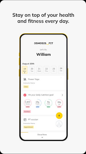 Osmosis Fit Screenshot 2
