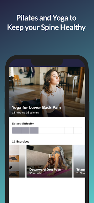 Back Pain Relief - Exercises Screenshot 3