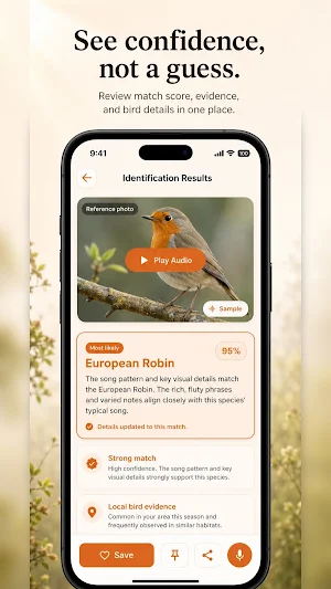 Bird Sound Identifier Call ID Screenshot 3