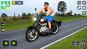 Indian Bike 3D Bullet Game Screenshot 1