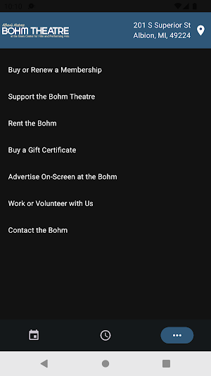 Bohm Theatre Screenshot 0