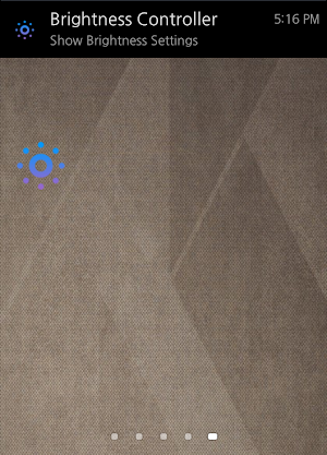 Brightness Controller Screenshot 0