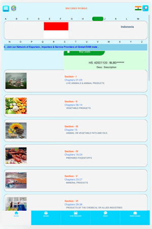 HScodes@Exporters&Importers Screenshot 3