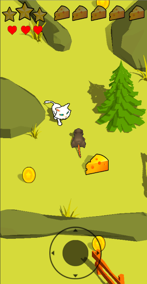 Rats vs Cats survive from cats Screenshot 1
