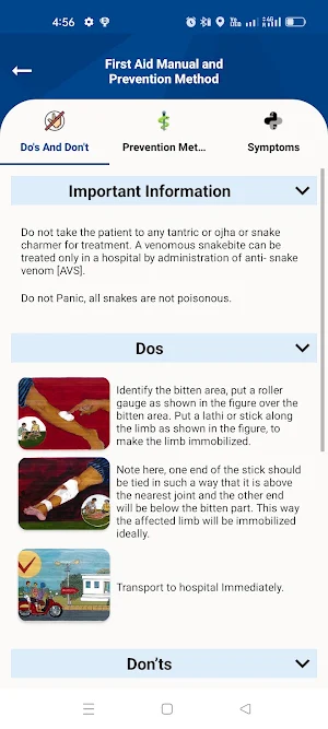Snakebite Prevention & Rescue Screenshot 2