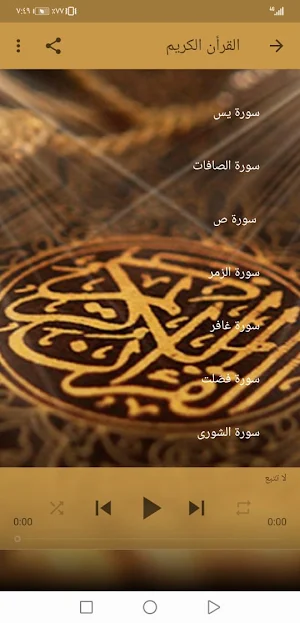 القران بصوت علي جابر بدون نت جودة عالية ج3 |جنة Screenshot 2