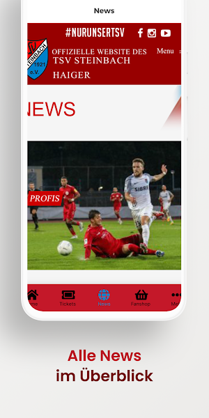 TSV-Fan-App Screenshot 3
