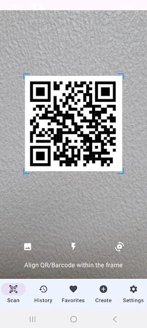 QR Scanner–QR & Barcode Reader Screenshot 0
