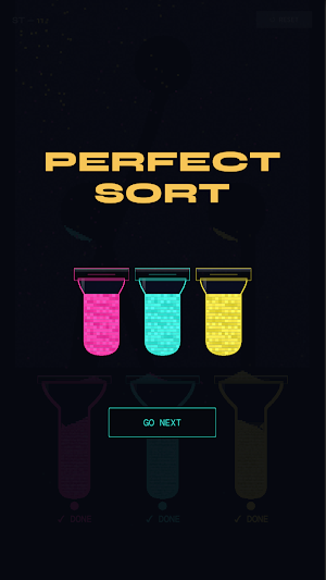 Sand Sort : Gravity Puzzle Screenshot 2