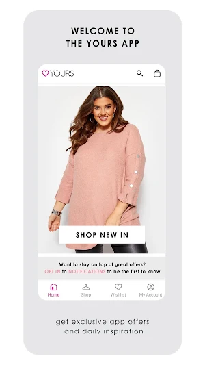 Yours Clothing Screenshot 1