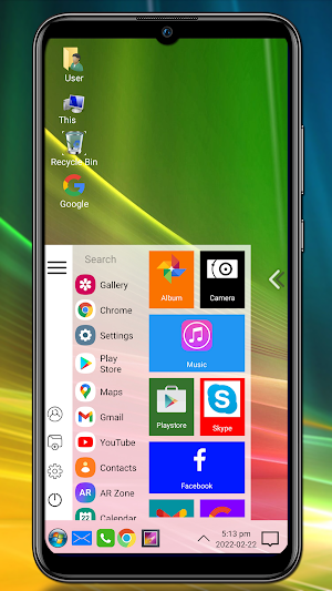 Vista Theme 2: Win 10 launcher Screenshot 1