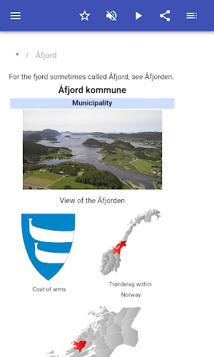Municipalities of Norway Screenshot 1