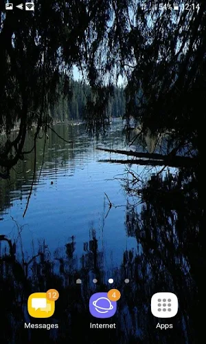 Evening Lake Live Wallpaper Screenshot 1
