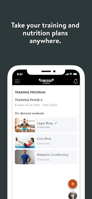 FINESSE FITNESS Screenshot 1