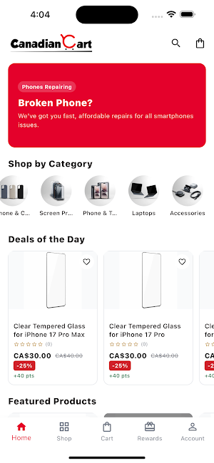 Canadian Cart Screenshot 0