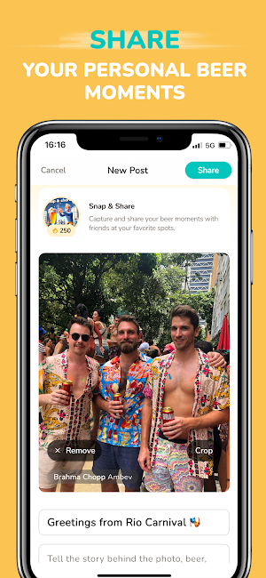 Beerhop – Your Beer Community Screenshot 1