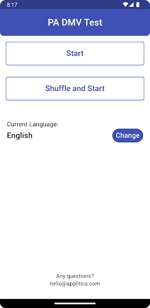PA DMV Practice Test Screenshot 0