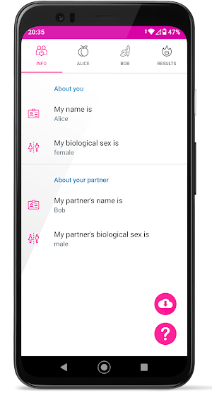 Yes/No/Maybe list for couples Screenshot 0