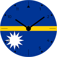 Nauru Analog Watch Face