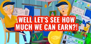 GRANDPA TYCOON: cute clicker Screenshot 0