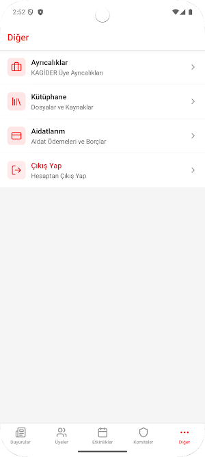 Kagider Üye Screenshot 3