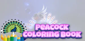 peacock coloring book Screenshot 3