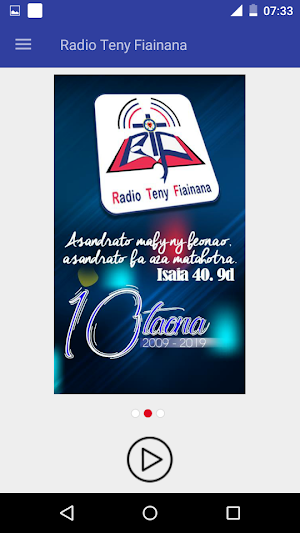 Radio Teny Fiainana Screenshot 1