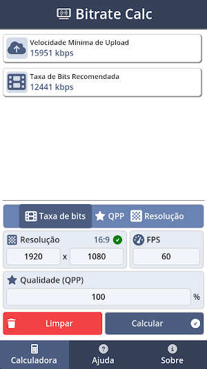 Bitrate Calc Screenshot 0
