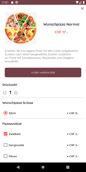 Amigo Pizza Screenshot 3