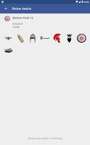 War Stickers for WhatsApp - WAStickerApps Screenshot 2