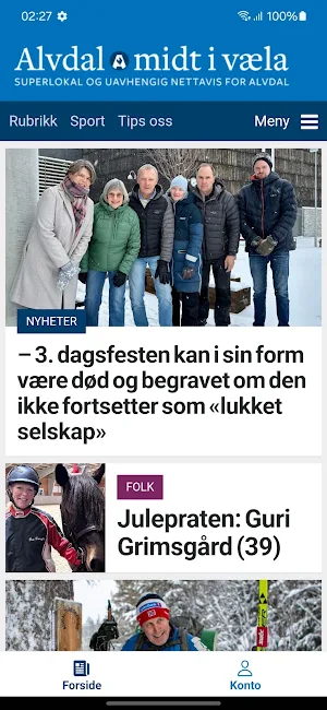 Alvdal midt i væla Screenshot 0