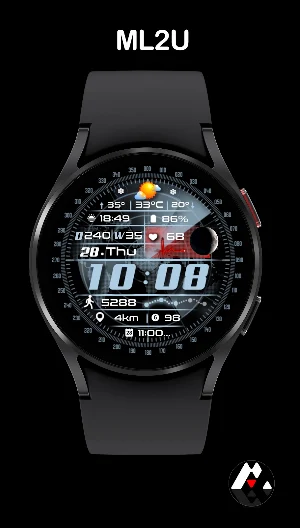 ML2U 285 Watch Face Screenshot 0