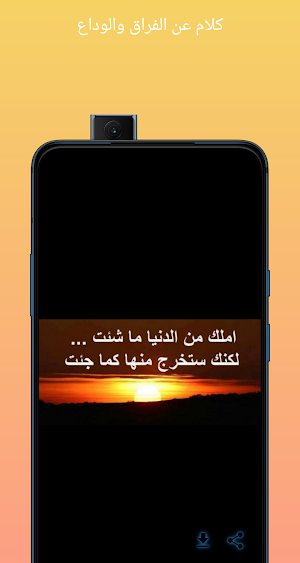 كلام عن الفراق والوداع Screenshot 3