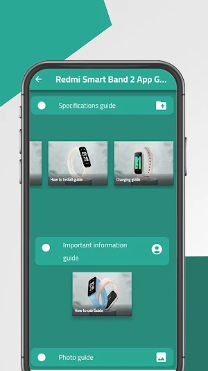 Redmi Smart Band 2 App Guide Screenshot 1