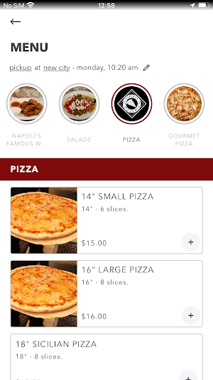 Napoli's Pizza New City, NY Screenshot 2