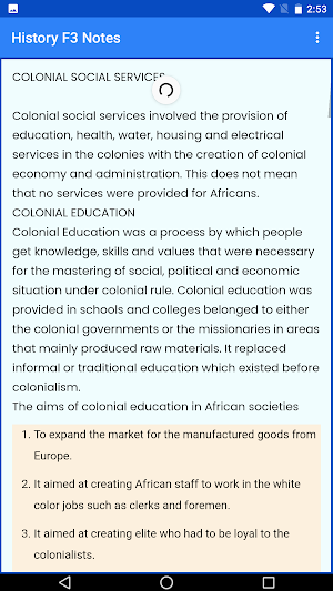 History Form 3 Notes screenshot 2