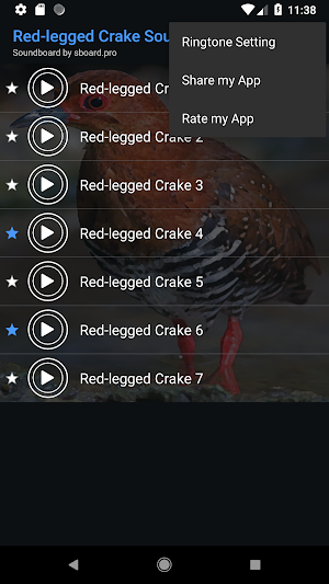 Red-legged Crake bird Sounds ~ Screenshot 3