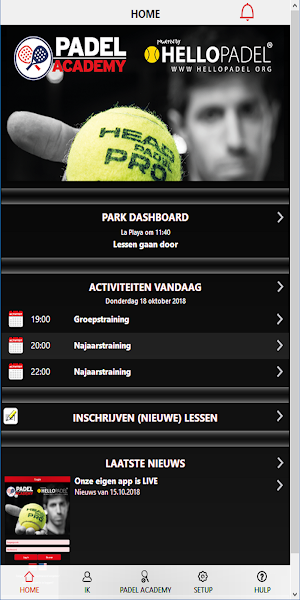 Padel Academy Screenshot 1