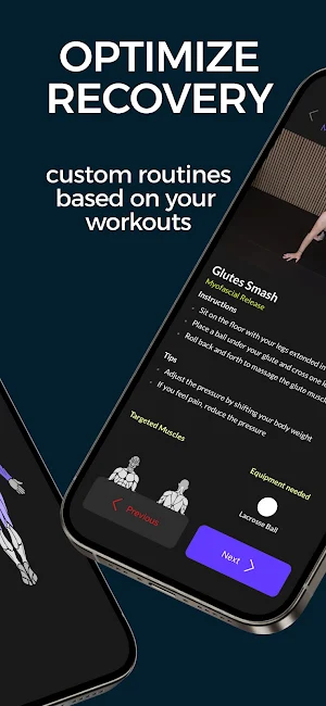 Rekup: WOD Muscle Recovery Screenshot 2