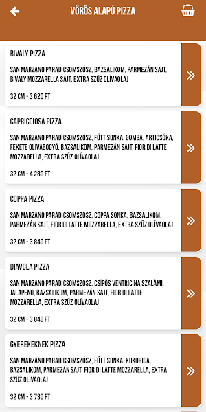 Bazsalito Pizzéria Screenshot 1