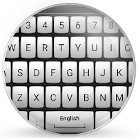 Keyboard Theme Gloss White