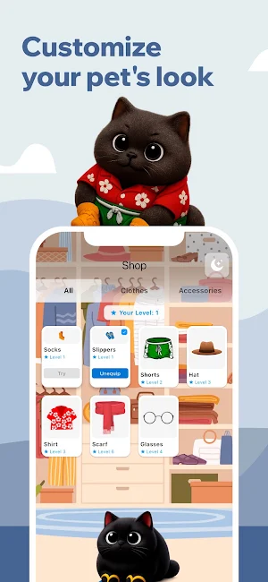 Tabby: Self-Care Pet Screenshot 3