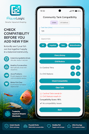 AquaLogic: Aquarium Tools Screenshot 1